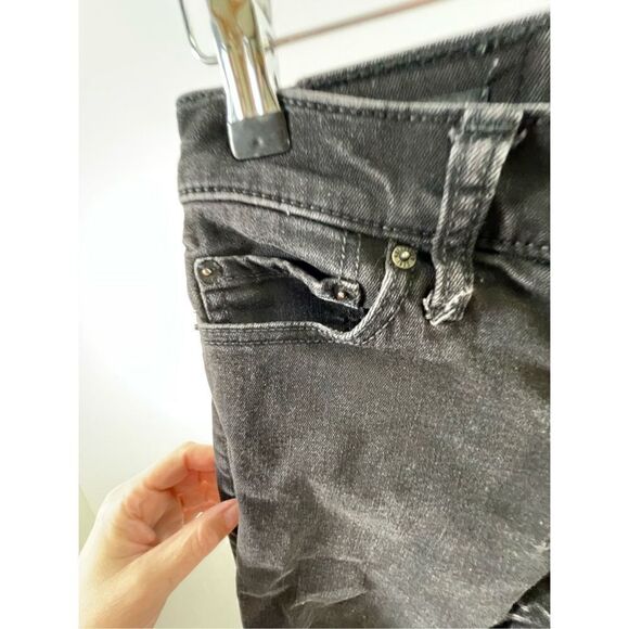 Hollister Black Skinny Advanced Stretch Jeans Size  26X30 - Picture 4 of 9